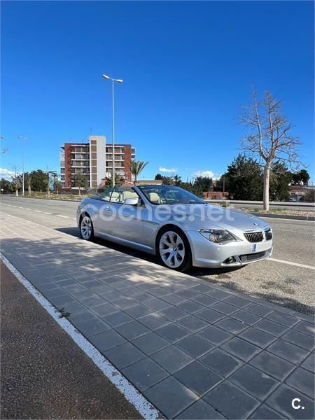 Gris / plata Usado 2005 BMW 645 Cabriolet Descapotable | 15.750 € - Imagen 1/4