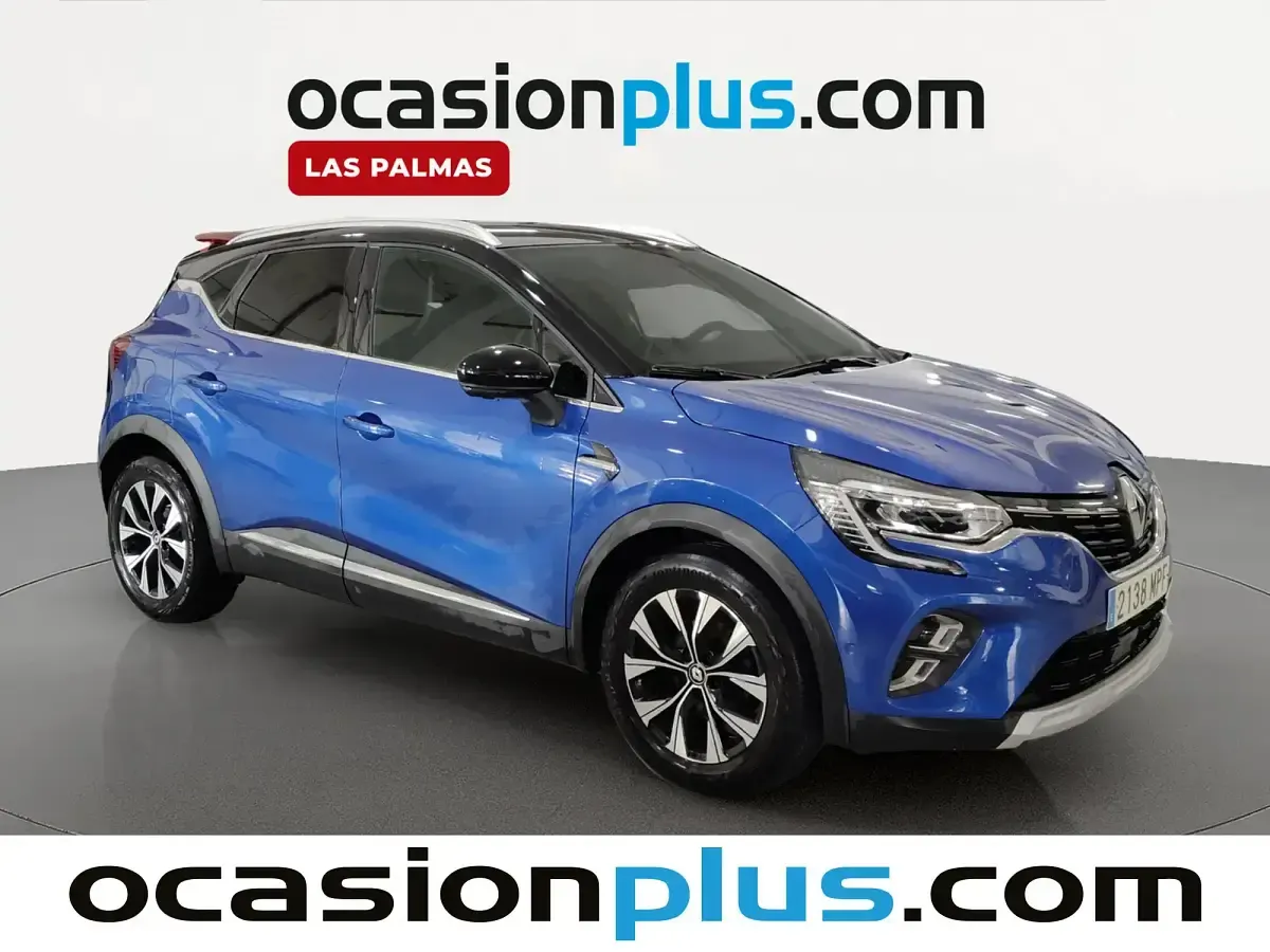 Usado Renault Captur Techno 90 CV (66 kW) 2024 Azul SUV
