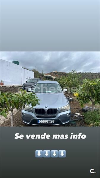 Usado BMW X3 177 CV (130 kW) 2011 Gris / plata SUV