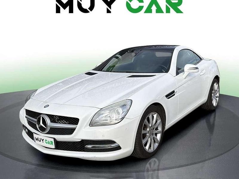 Usado Mercedes SLK250 204 CV (150 kW) 2015 Blanco Descapotable