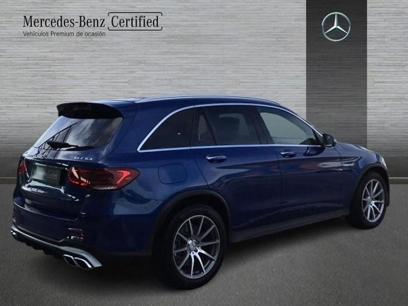 Usado Mercedes GLC63 AMG AMG 476 CV (350 kW) 2022 Azul SUV