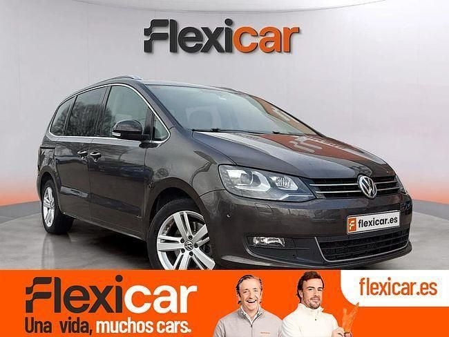Marrón Usado 2017 VW Sharan Advance Monovolumen | 22.990 € (Precio justo) - Imagen 1/4