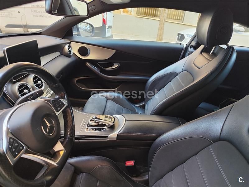 Usado Mercedes C220 170 CV (125 kW) 2018 Gris / plata Coupe