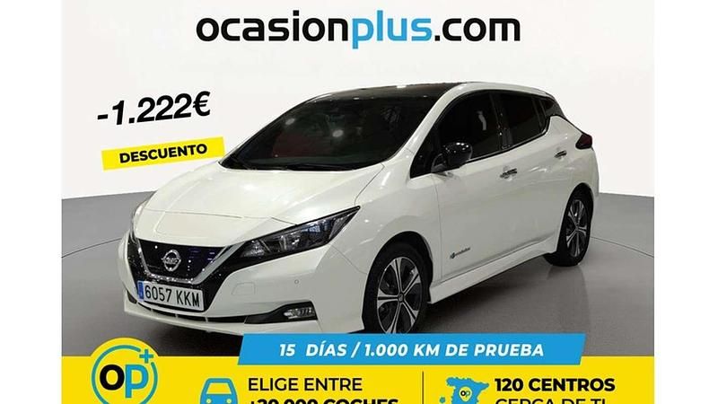Usado Nissan Leaf N-Connecta 160 kW (218 CV) 2018 Blanco Utilitario