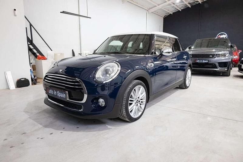Usado Mini Cooper D 116 CV (85 kW) 2016 Azul Utilitario
