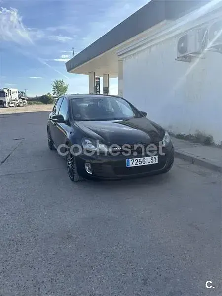 Usado VW Golf VI GTI 210 CV (154 kW) 2011 Negro Berlina