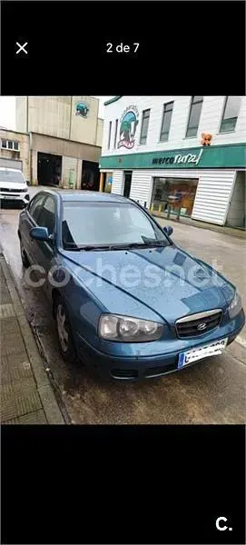 Usado Hyundai Elantra GLS 112 CV (82 kW) 2002 Verde Berlina
