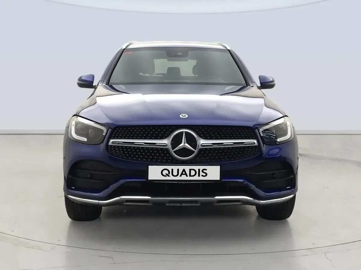 Usado Mercedes GLC300e 320 CV (235 kW) 2021 Azul SUV