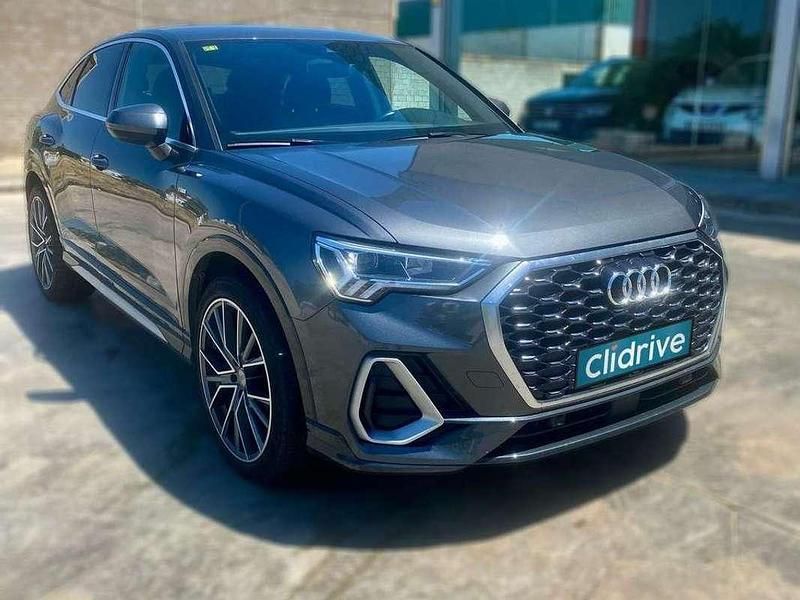 Usado Audi Q3 S-Line 150 CV (110 kW) 2020 Negro SUV