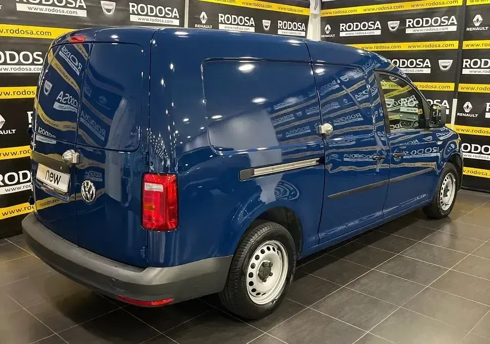 Usado VW Caddy Business 102 CV (75 kW) 2020 Azul Monovolumen