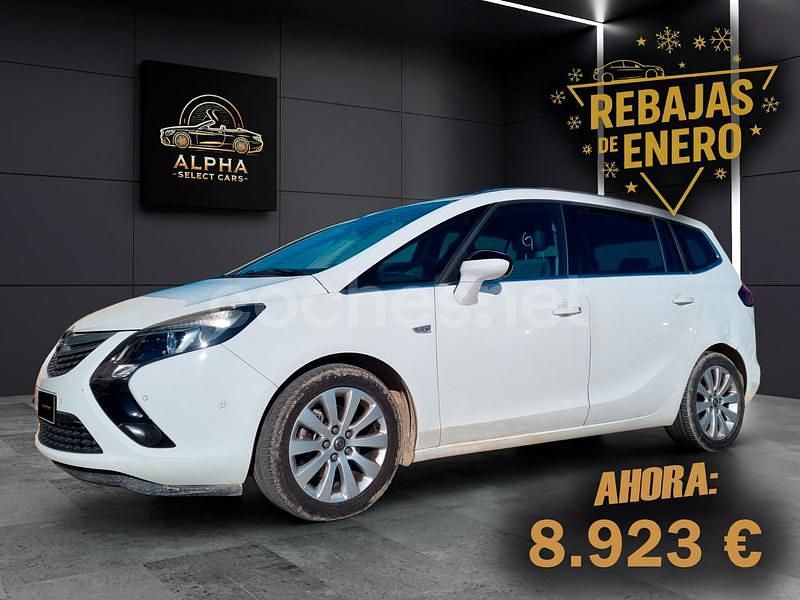Blanco Usado 2014 Opel Zafira Tourer Selective Monovolumen | 8923 € (Buen precio) - Imagen 1/4