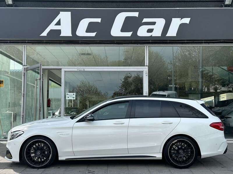 Blanco Usado 2016 Mercedes C63 AMG AMG Familiar | 42.900 € (Precio justo) - Imagen 1/4