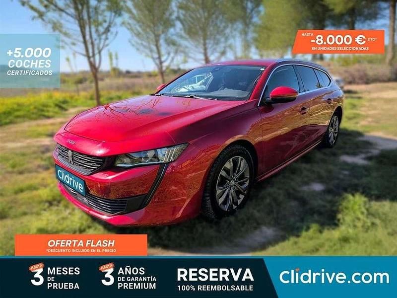 Usado Peugeot 508 SW GT 131 CV (96 kW) 2021 Rojo Familiar