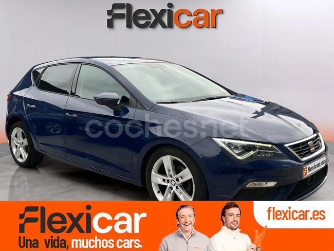 Azul Usado 2018 Seat Leon FR Berlina | 15.990 € (Caro) - Imagen 1/4