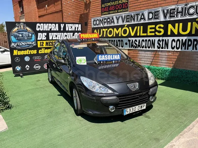 Usado Peugeot 307 143 CV (105 kW) 2006 Negro Berlina
