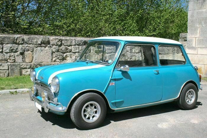 Usado Austin Mini 79 CV (58 kW) 1965 Azul Coupe
