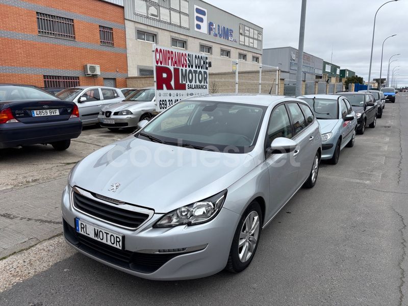 Gris / plata Usado 2015 Peugeot 308 Business-Line Familiar | 8100 € (Precio justo) - Imagen 1/4