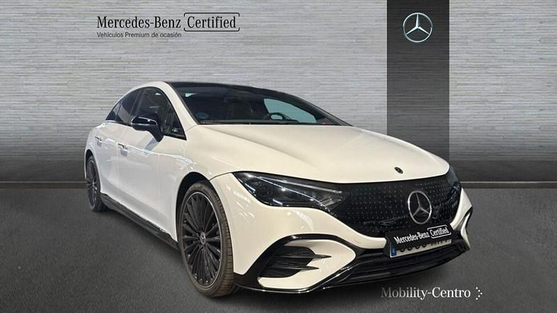 Usado Mercedes EQE350 214 kW (292 CV) 2023 Blanco polar Berlina