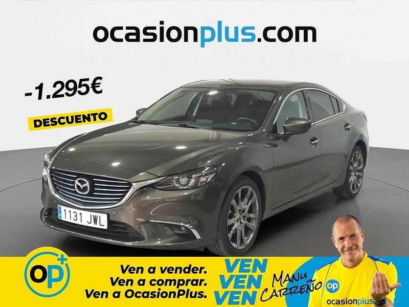Usado Mazda 6 Luxury 175 HP (128 kW) 2017 Cinzento Sedan