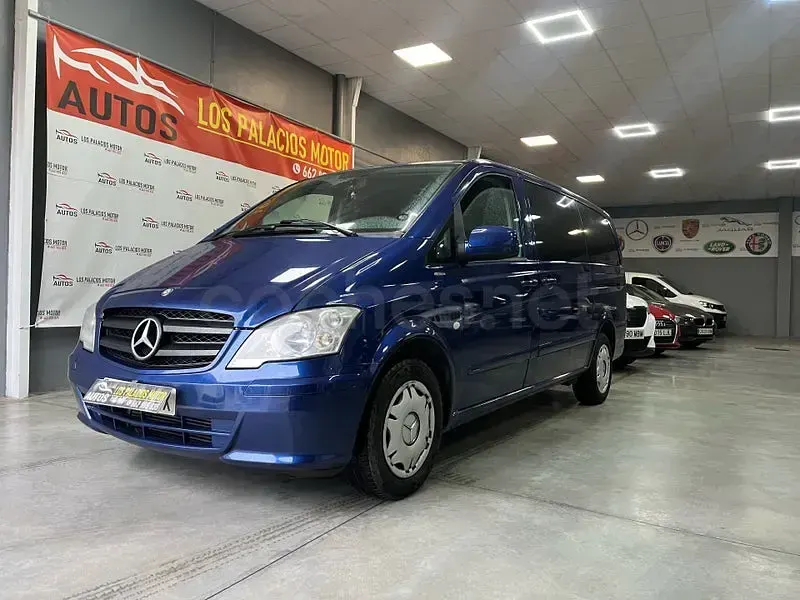 Usado Mercedes Viano 163 CV (119 kW) 2013 Azul Monovolumen