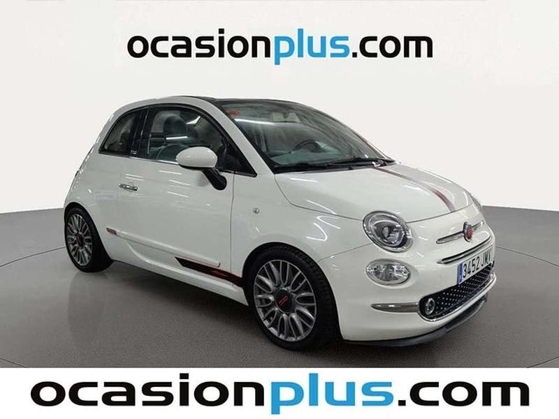 Usado Fiat 500C Lounge 69 CV (50 kW) 2016 Blanco Descapotable