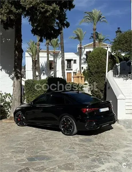 Usado Audi RS3 Sport 400 CV (294 kW) 2022 Negro Berlina