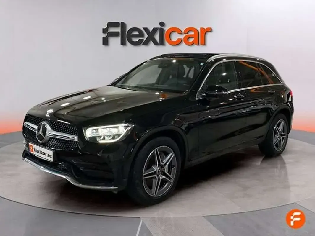 Usado Mercedes GLC200 197 CV (144 kW) 2022 Negro SUV