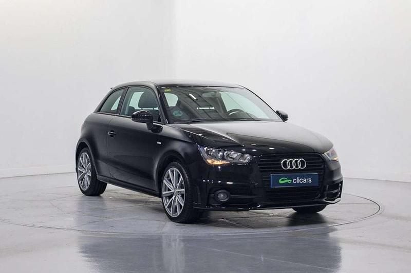 Usado Audi A1 Premium 86 CV (63 kW) 2014 Negro Utilitario