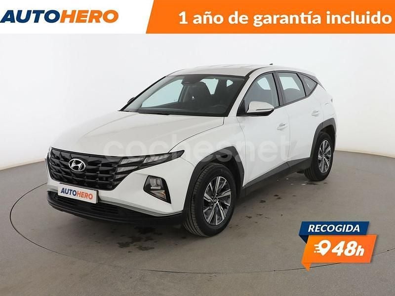 Blanco Usado 2021 Hyundai Tucson SUV | 19.999 € (Precio justo) - Imagen 1/3