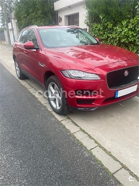 Usado Jaguar F-Pace Prestige 180 CV (132 kW) 2018 Rojo SUV
