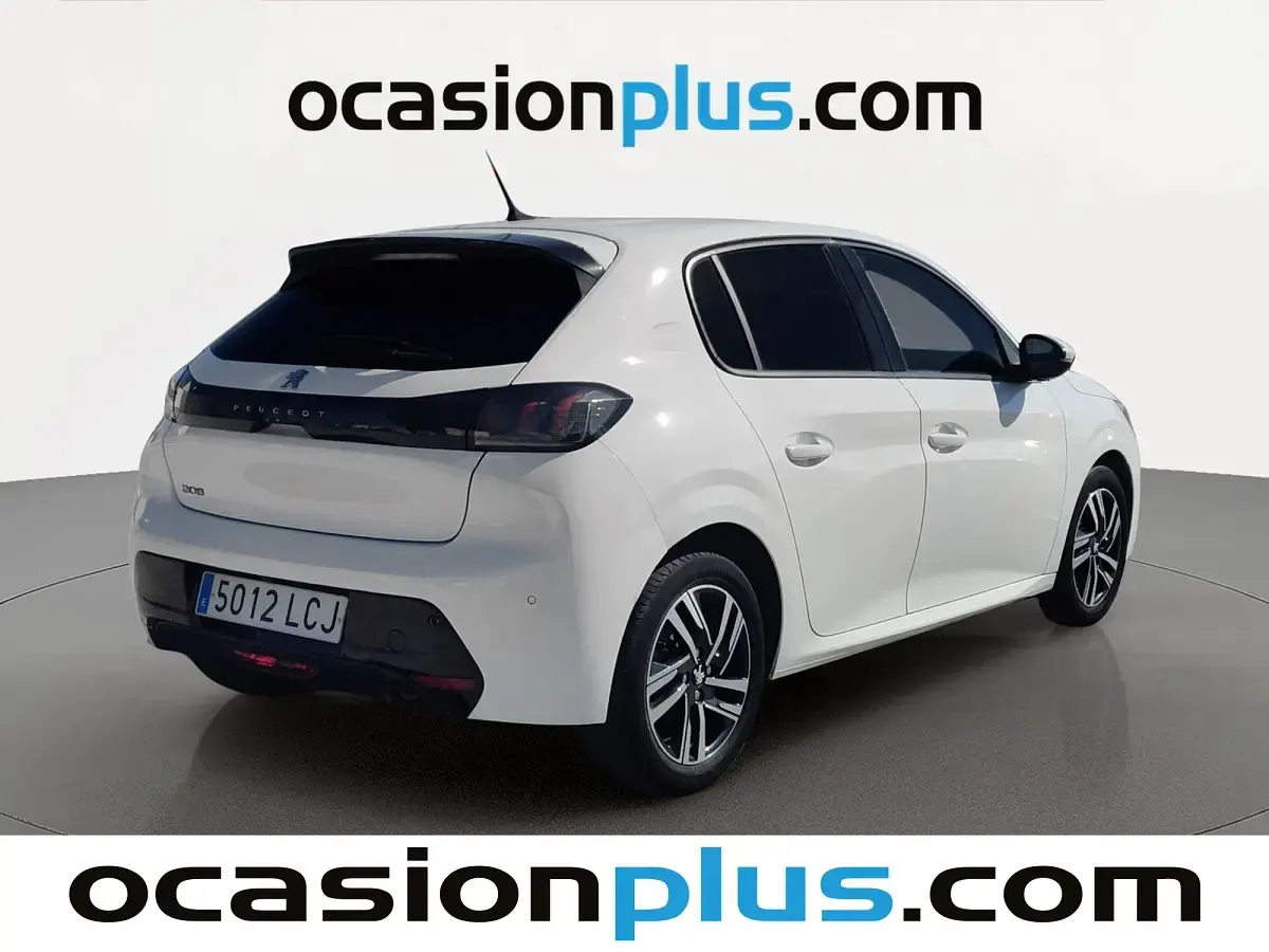 Occasion Peugeot 208 Allure 102 ch (75 kW) 2019 Blanc Citadine