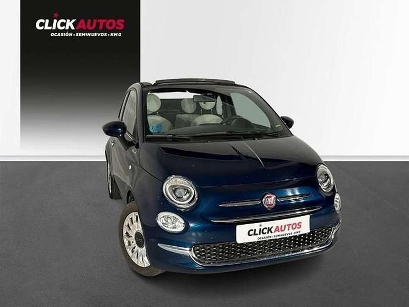 Usado Fiat 500 Dolcevita 71 CV (52 kW) 2022 Azul Descapotable