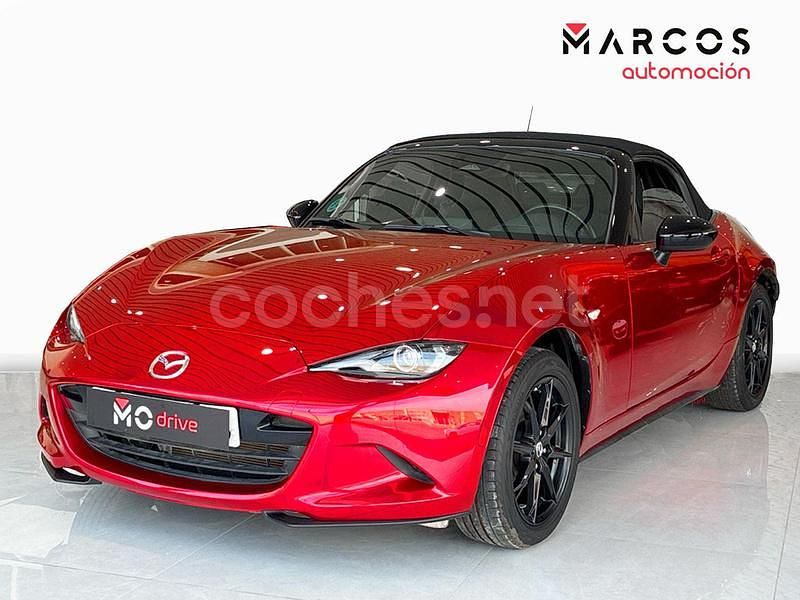 Rojo Usado 2024 Mazda MX5 Prime-Line Descapotable | 30.900 € (Caro) - Imagen 1/4
