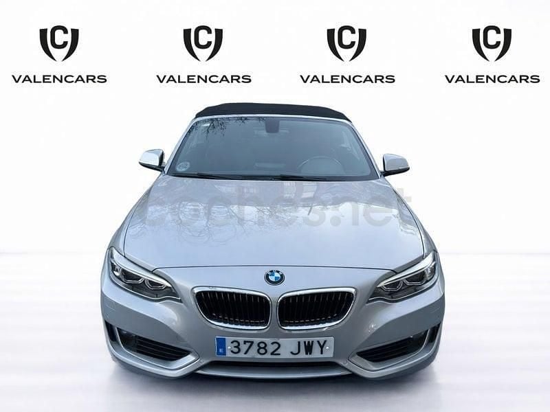 Usado BMW 218 Comfort Edition 150 CV (110 kW) 2017 Gris / plata Descapotable