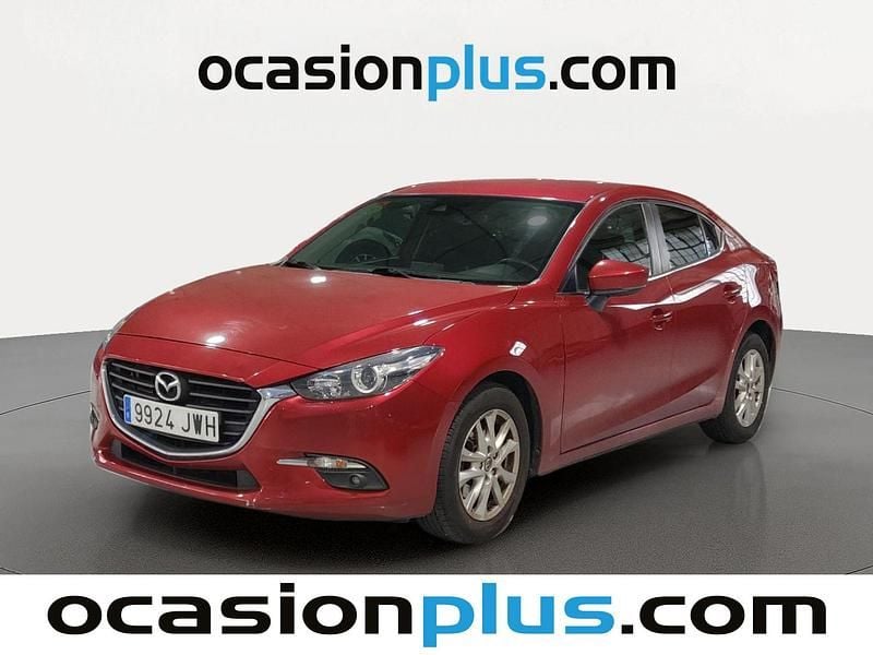 Rojo Usado 2017 Mazda 3 Style Berlina | 13.990 € (Precio justo) - Imagen 1/4
