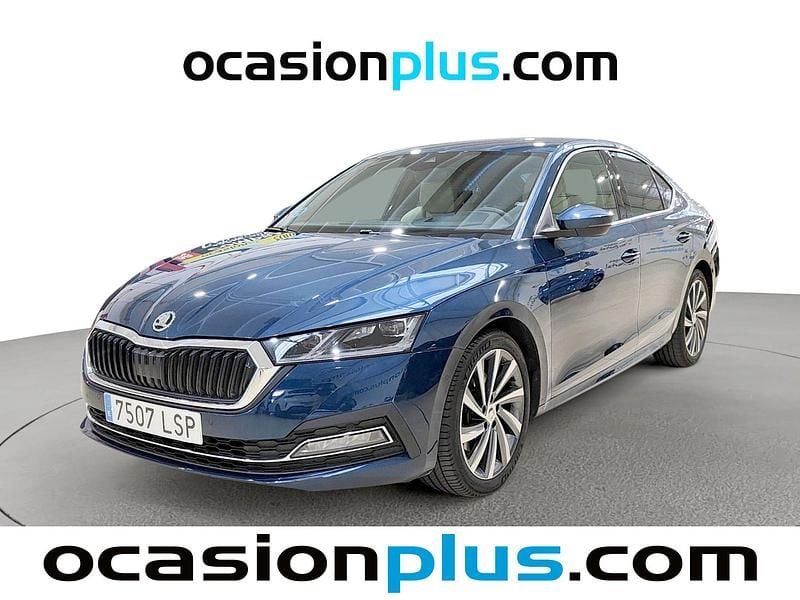 Azul Usado 2021 Skoda Octavia Style Berlina | 18.364 € (Precio justo) - Imagen 1/4