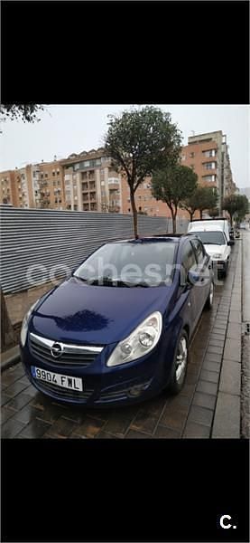 Azul Usado 2007 Opel Corsa Cosmo Berlina | 3700 € (Precio justo) - Imagen 1/4