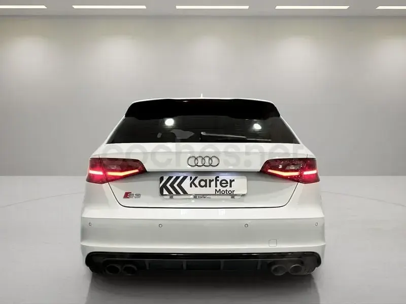 Usado Audi S3 300 CV (220 kW) 2014 Blanco Berlina