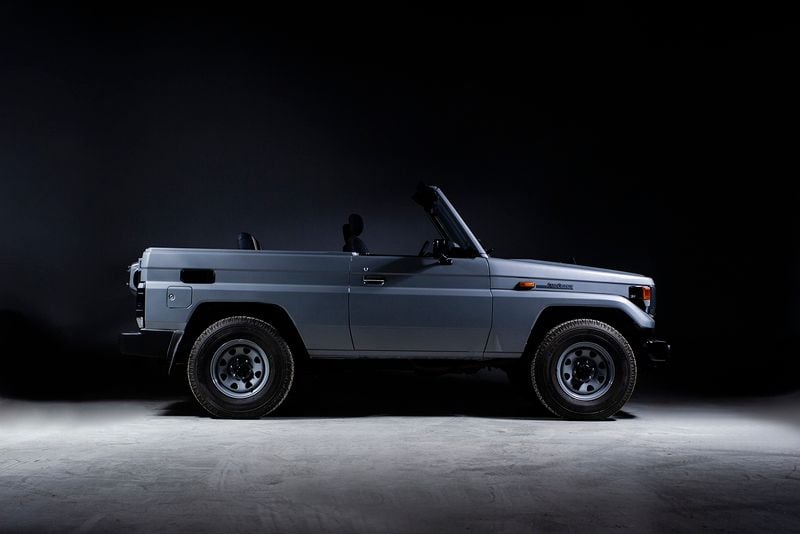 Usado Toyota Land Cruiser 114 CV (83 kW) 1991 Gris SUV