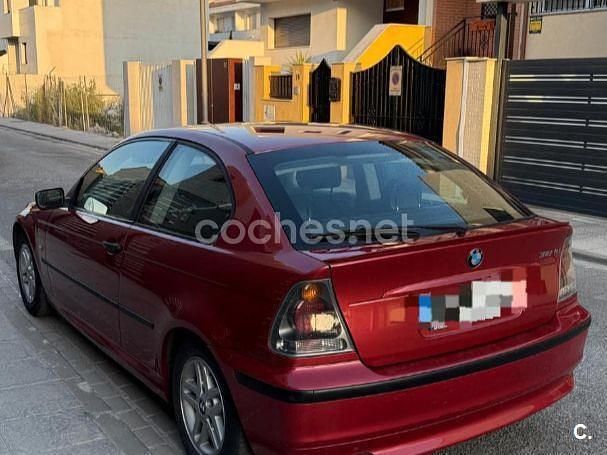 Usado BMW 318 115 CV (84 kW) 2003 Granate Berlina