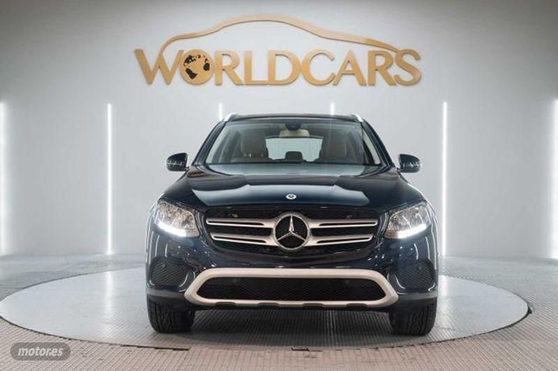 Usado Mercedes GLC350 320 CV (235 kW) 2017 Azul SUV