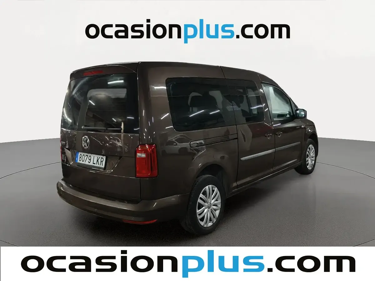 Usado VW Caddy Trendline 102 CV (75 kW) 2020 Marrón Monovolumen