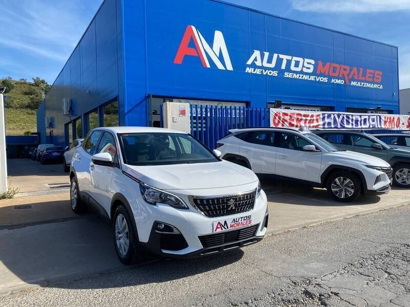 Blanco Usado 2018 Peugeot 3008 Active SUV | 18.950 € (Un poco caro) - Imagen 1/4