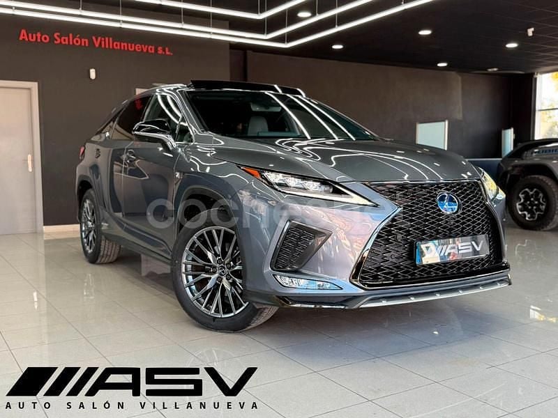 Gris / plata Usado 2021 Lexus RX450h Sport Line SUV | 43.900 € (Super precio) - Imagen 1/4