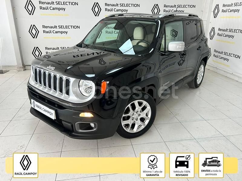 Negro Usado 2017 Jeep Renegade Sport SUV | 14.500 € (Un poco caro) - Imagen 1/4