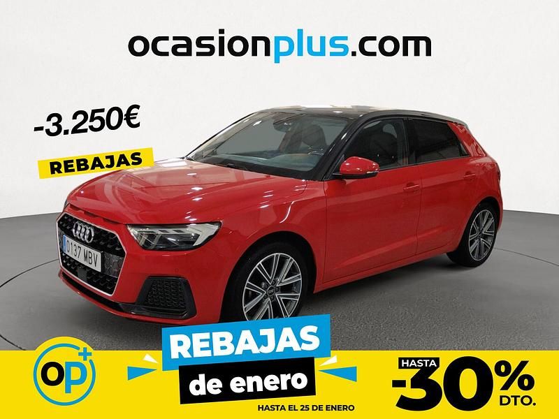 Rojo Usado 2022 Audi A1 Advanced Plus Utilitario | 17.600 € (Precio justo) - Imagen 1/4
