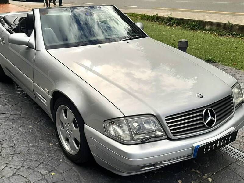 Usado Mercedes SL320 224 CV (164 kW) 1999 Plateado Descapotable