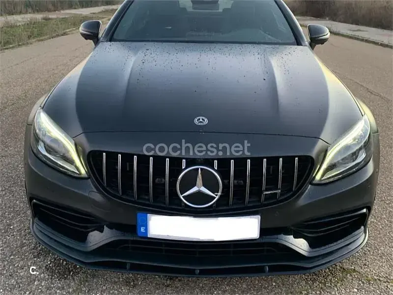 Usado Mercedes C63 AMG 476 CV (350 kW) 2020 Negro Coupe