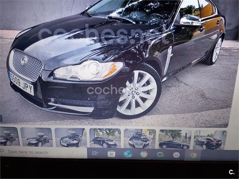 Usado Jaguar XF Luxury 207 CV (152 kW) 2010 Negro Berlina