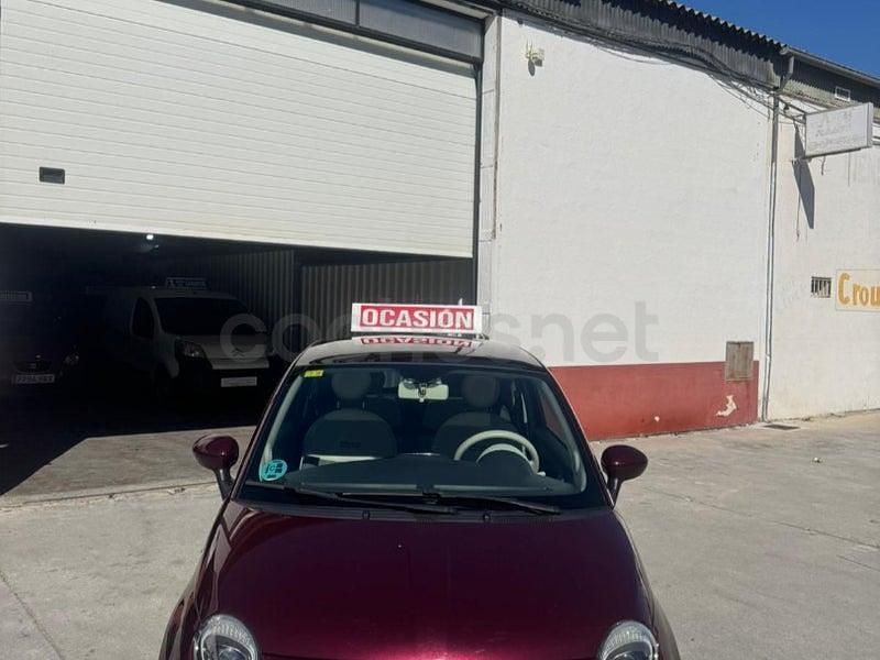Usado Fiat 500 Pop 69 CV (50 kW) 2016 Granate Berlina